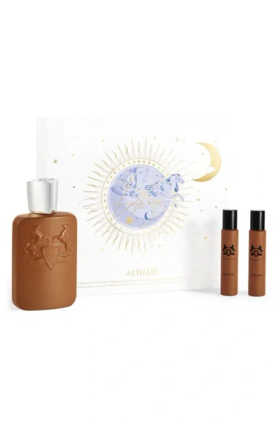Parfums De Marly Althaïr Eau De Parfum Set $494 Value In Brown