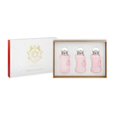 Parfums De Marly Coffret Delina Trio (limited Edition) In White