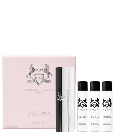Parfums De Marly Delina Eau De Parfum Travel Set 3x10 ml In White