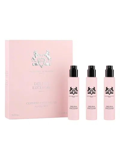 Parfums De Marly Delina Exclusif Eau De Parfum 3-piece Refill Set