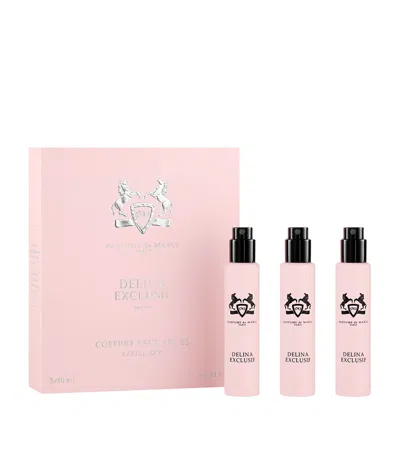 Parfums De Marly Delina Exclusif Eau De Parfum Travel Refill Set