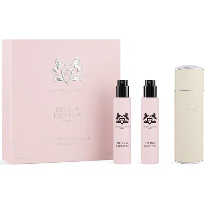 Parfums De Marly Delina Exclusif Eau De Parfum Travel Set In Transparent