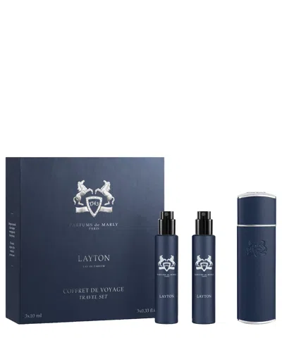 Parfums De Marly Layton Eau De Parfum 3x10 ml Travel Set + Case