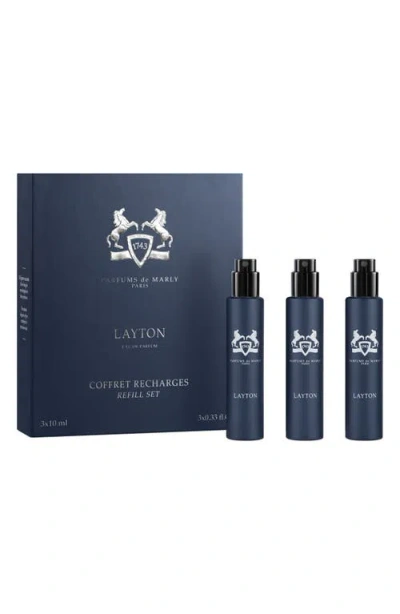 Parfums De Marly Layton Eau De Parfum Travel Set In Blue