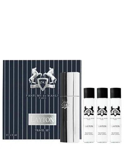 Parfums De Marly Layton Eau De Parfum Travel Set 3x10 ml In White