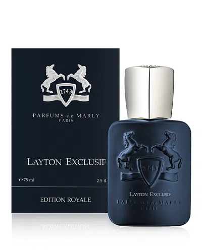 Parfums De Marly Layton Exclusif Eau De Parfum Spray 2.5 Oz. In Transparent