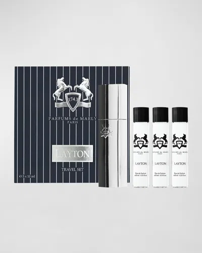 Parfums De Marly Layton Fragrance Travel Set In White