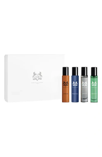 Parfums De Marly Masculine 4-piece Discovery Set In Transparent