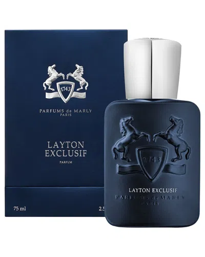 Parfums De Marly Men's 2.5oz Layton Exclusif Edp In White