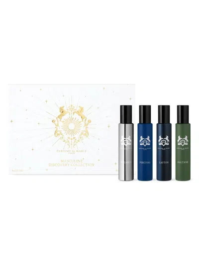 Parfums De Marly Men's Masculine 4-piece Fragrance Discovery Set In Multi