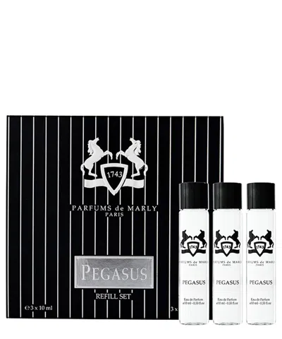 Parfums De Marly Pegasus Eau De Parfum Travel Set Refill 3x10 ml In White