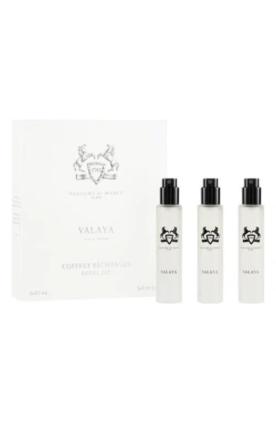Parfums De Marly Valaya Eau De Parfum Travel Set In Transparent