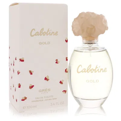 Parfums Gres Cabotine Gold By  Eau De Toilette Spray 3.4 oz Women In White