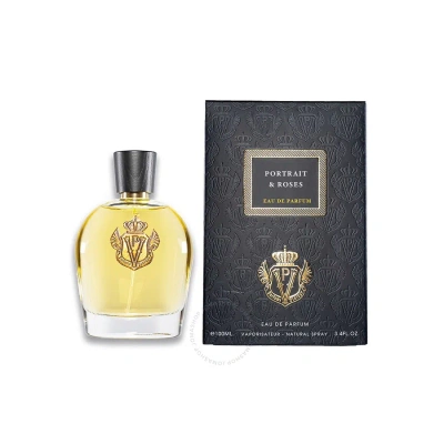 Parfums Vintage Unisex Portrait & Roses Edp Spray 3.4 oz Fragrances 745240153016 In Black / Rose