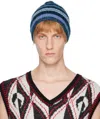Paria Farzaneh Blue Toothpaste Beanie In Blue
