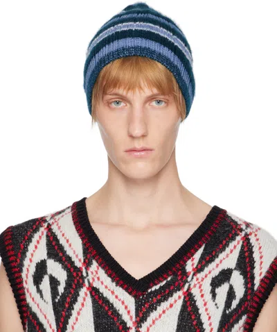 Paria Farzaneh Blue Toothpaste Beanie