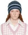 Paria Farzaneh Blue Toothpaste Beanie In Blue