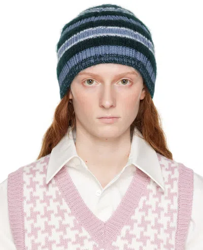 Paria Farzaneh Blue Toothpaste Beanie