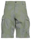 Paria Farzaneh Tatio 3d Pocket Shorts In Sage Green
