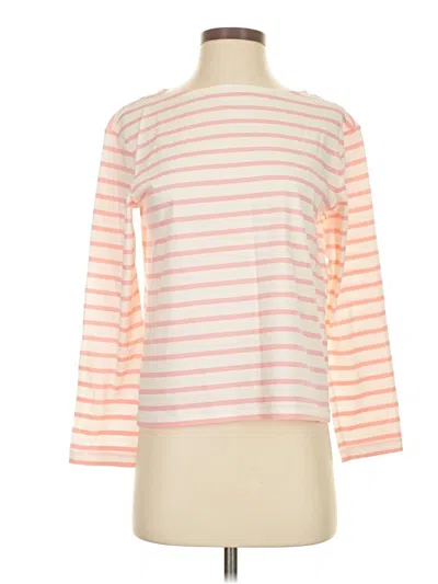 Pre-owned Paris Atelier & Other Stories 3/4 Sleeve T-shirt In Orange