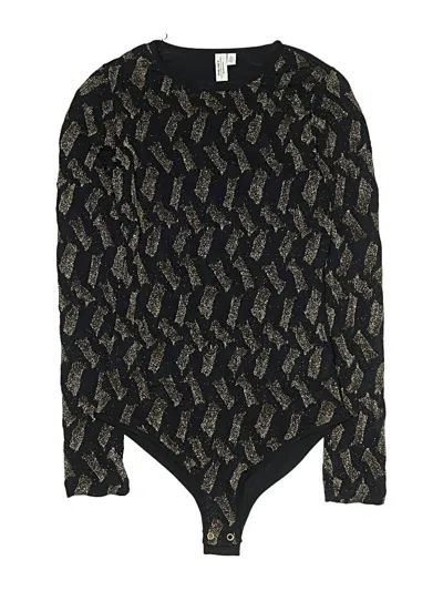 Pre-owned Paris Atelier & Other Stories Bodysuit In Black