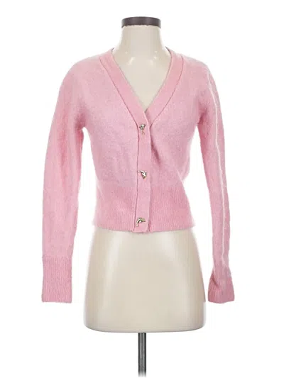 Pre-owned Paris Atelier & Other Stories Cardigan Sweater In Pink