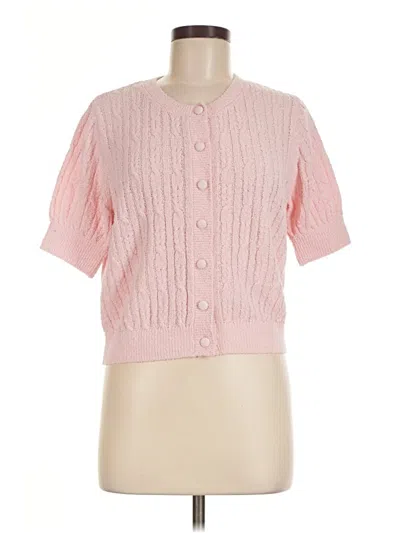 Pre-owned Paris Atelier & Other Stories Cardigan Sweater In Pink