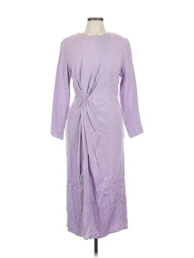 Paris Atelier & Other Stories Casual Dress In Purple