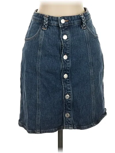 Pre-owned Paris Atelier & Other Stories Denim Skirt In Blue
