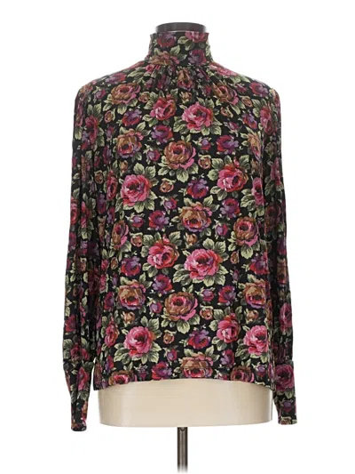 Pre-owned Paris Atelier & Other Stories Long Sleeve Blouse In Black
