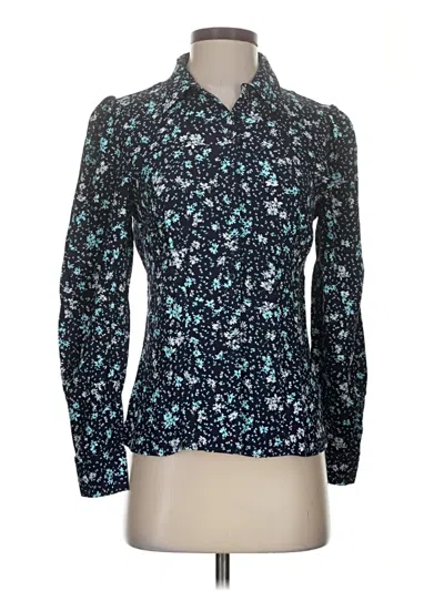 Pre-owned Paris Atelier & Other Stories Long Sleeve Blouse In Blue