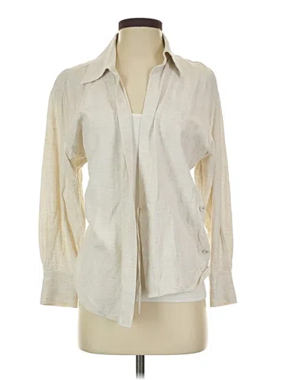 Pre-owned Paris Atelier & Other Stories Long Sleeve Blouse In Ivory