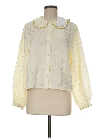 Pre-owned Paris Atelier & Other Stories Long Sleeve Blouse In Ivory