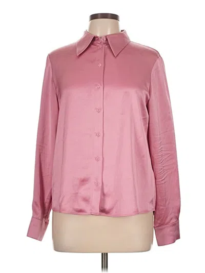 Pre-owned Paris Atelier & Other Stories Long Sleeve Blouse In Pink