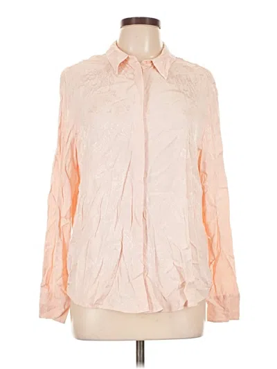 Pre-owned Paris Atelier & Other Stories Long Sleeve Blouse In Pink