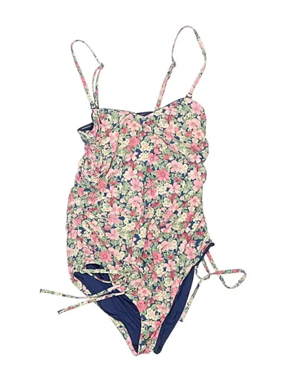 Pre-owned Paris Atelier & Other Stories One Piece Swimsuit In Blue