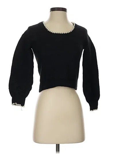 Pre-owned Paris Atelier & Other Stories Pullover Sweater In Black