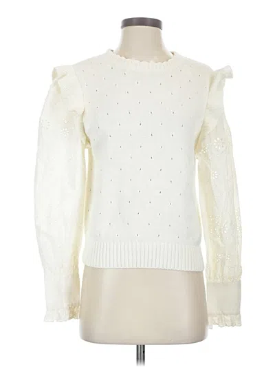 Pre-owned Paris Atelier & Other Stories Pullover Sweater In Ivory