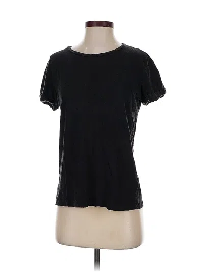 Pre-owned Paris Atelier & Other Stories Short Sleeve T-shirt In Black