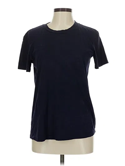 Pre-owned Paris Atelier & Other Stories Short Sleeve T-shirt In Blue