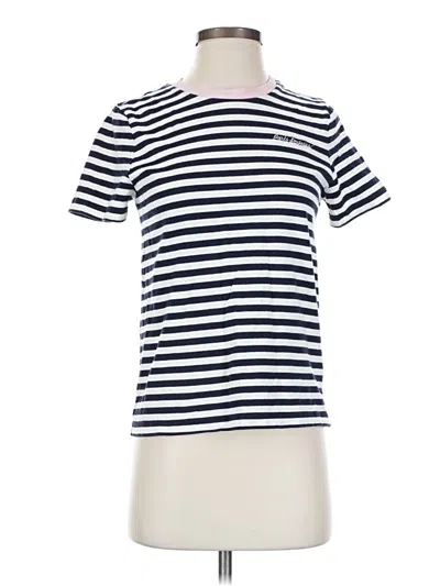 Pre-owned Paris Atelier & Other Stories Short Sleeve T-shirt In White