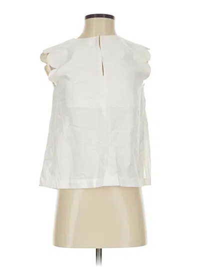 Pre-owned Paris Atelier & Other Stories Sleeveless Blouse In White