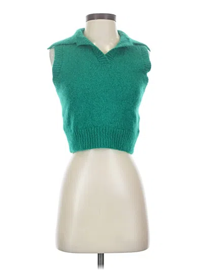 Pre-owned Paris Atelier & Other Stories Sweater Vest In Green