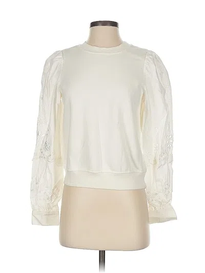 Pre-owned Paris Atelier & Other Stories Sweatshirt In White