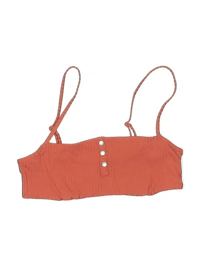 Pre-owned Paris Atelier & Other Stories Swimsuit Top Orange Swimwear