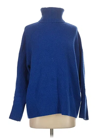 Pre-owned Paris Atelier & Other Stories Turtleneck Sweater In Blue