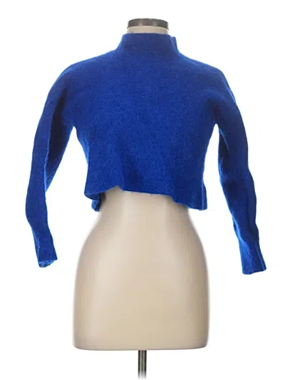 Pre-owned Paris Atelier & Other Stories Turtleneck Sweater In Blue