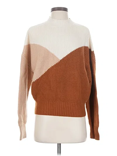 Pre-owned Paris Atelier & Other Stories Turtleneck Sweater In Brown