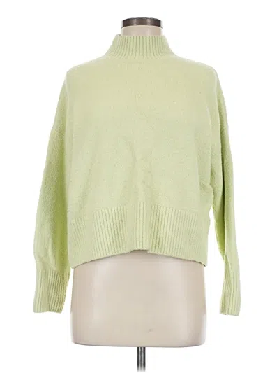 Pre-owned Paris Atelier & Other Stories Turtleneck Sweater In Green
