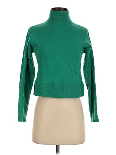 Pre-owned Paris Atelier & Other Stories Turtleneck Sweater In Green
